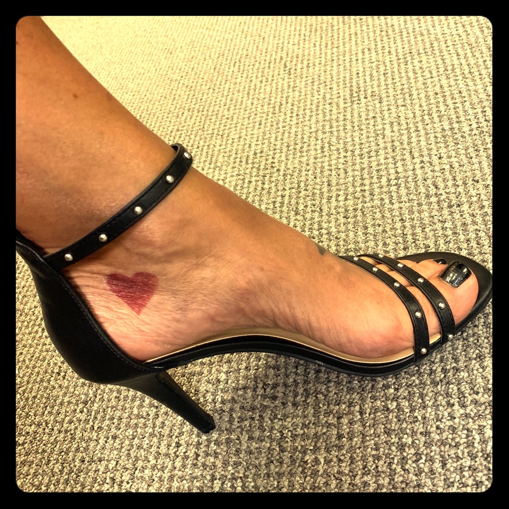 Black heels